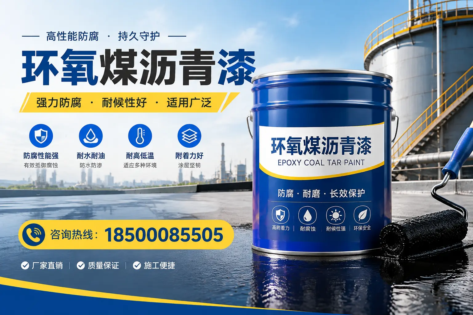 环氧煤沥青漆的储存与运输注意事项,南宁企业须知